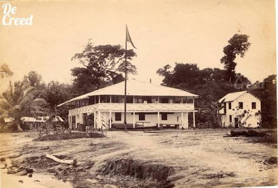 Residence of the British Postmaster